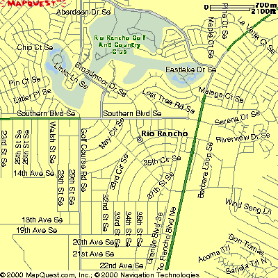 Rio Rancho City Map